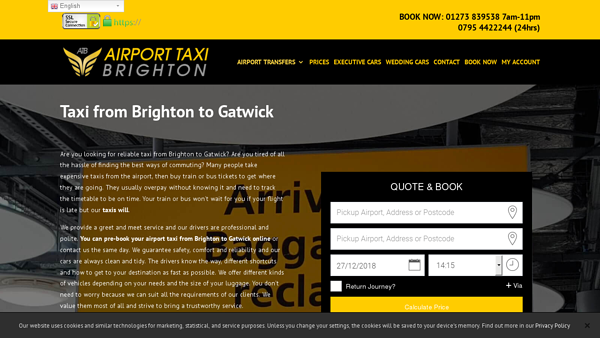 Airport Taxi Brighton